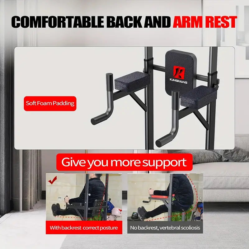 Multifunctional fitness equipment Horizontal adult bar for adults Pull-up device for Single parallel bar frame