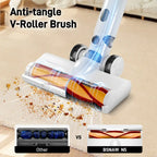 Cordless Vacuum Cleaner, 35000-46000PA Powerful Stick Vacuum, Rechargeable Battery, Vacuum Cleaners for Home Anti-Tangled Lightweight Handheld for Hardwood Floor, Carpets, Pet Hair