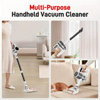 Cordless Vacuum Cleaner, 35000-46000PA Powerful Stick Vacuum, Rechargeable Battery, Vacuum Cleaners for Home Anti-Tangled Lightweight Handheld for Hardwood Floor, Carpets, Pet Hair