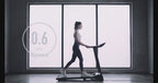 UMAY Fitness Home Auto Folding 3 Level Incline Treadmill with Pulse Sensors, 3.0 HP Quiet Brushless, 8.7 MPH, 300 lbs Capacity, Black